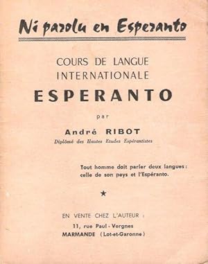 Cours de Langue Internationale : ESPERANTO