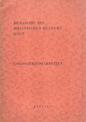 Verzeichnis der photogr[aphischen] AufnahmenTeil: [Abt.] B., Goldschmiedearbeiten. (Bildarchiv de...