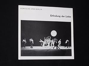 Imagen del vendedor de Komische Oper Berlin, Erfindung der Liebe, Pressespiegel 1977 a la venta por Fast alles Theater! Antiquariat fr die darstellenden Knste