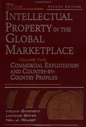 Image du vendeur pour Country-by-Country Profiles, Volume 2, Intellectual Property in the Global Marketplace, 2nd Edition by Simensky, Melvin, Bryer, Lanning G., Wilkof, Neil J. [Hardcover ] mis en vente par booksXpress