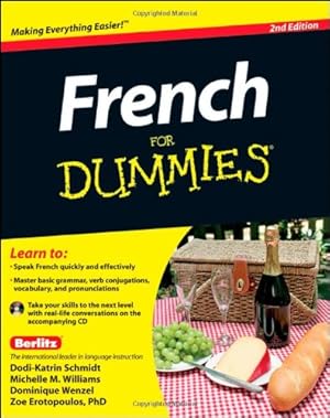Seller image for French For Dummies, with CD by Erotopoulos, Zoe, Schmidt, Dodi-Katrin, Williams, Michelle M., Wenzel, Dominique [Paperback ] for sale by booksXpress