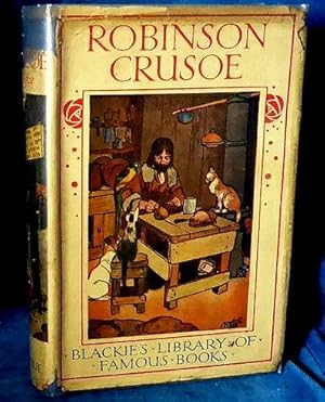 THE LIFE AND SURPRISING ADVENTURES OF ROBINSON CRUSOE, of York, Mariner. Re-printed from the Auth...