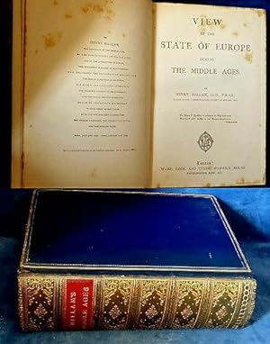 Seller image for VIEW OF THE STATE OF EUROPE DURING THE MIDDLE AGES. for sale by Abbey Antiquarian Books