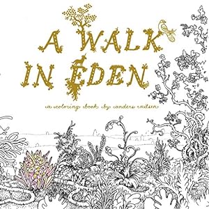 Seller image for A Walk in Eden: A Colouring Book by Anders Nilsen by Nilsen, Anders [Paperback ] for sale by booksXpress