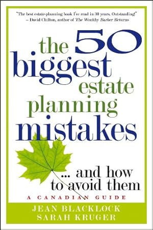 Seller image for The 50 Biggest Estate Planning Mistakes.and How to Avoid Them by Blacklock, Jean, Kruger, Sarah [Paperback ] for sale by booksXpress