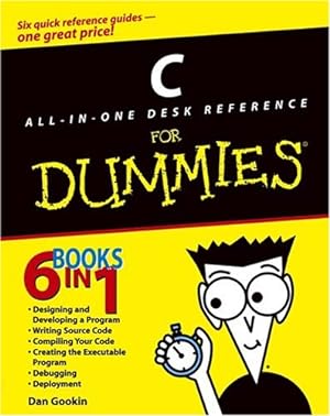 Immagine del venditore per C All-in-One Desk Reference For Dummies by Gookin, Dan [Paperback ] venduto da booksXpress