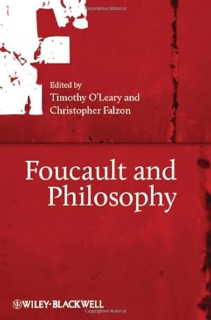 Imagen del vendedor de Foucault and Philosophy [Hardcover ] a la venta por booksXpress
