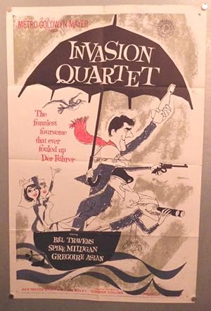 film poster for Invasion Quartet;