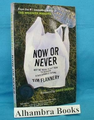 Seller image for Now or Never : Why We Need to Act Now to Achieve a Sustainable Future for sale by Alhambra Books