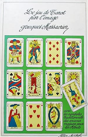 Le jeu de tarot par l'image, avec les symboles traditionnels des arcanes majeurs pour les Atouts