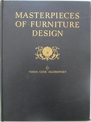 Bild des Verkufers fr Masterpieces of Furniture Design zum Verkauf von Mare Booksellers ABAA, IOBA