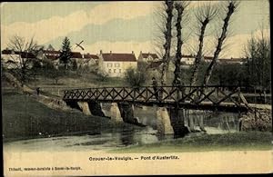 Bild des Verkufers fr Ansichtskarte / Postkarte Ozouer le Voulgis Seine et Marne, Brckenpartie, Pont d'Austerlitz zum Verkauf von akpool GmbH