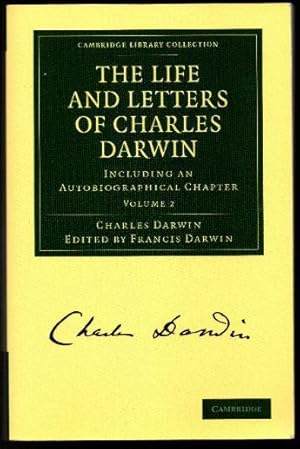Image du vendeur pour The Life and Letters of Charles Darwin Including an Autobiographical Chapter Volume 2 mis en vente par Raymond Tait
