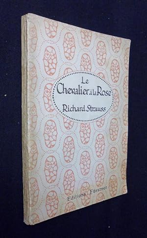 Bild des Verkufers fr Le chevalier  la rose zum Verkauf von Abraxas-libris
