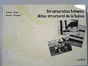 Image du vendeur pour Strukturatlas Schweiz / Atlas structurel de la Suisse. mis en vente par Antiquariat Bookfarm