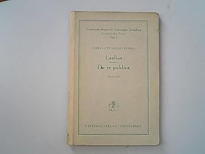 Bild des Verkufers fr Laelius ; De re publica : Auswahl. Vorsemester-Kurse der Universitt Heidelberg. Lateinische Texte, Heft 2. zum Verkauf von Antiquariat Bookfarm