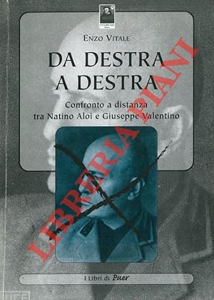 Da destra a destra. Confronto a distanza tra Natino Aloi e Giuseppe Valentino.