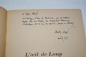 Immagine del venditore per L'OEIL DE LOUP DU ROI DE PHARAN-Envoi venduto da Librairie RAIMOND