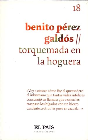 Seller image for TORQUEMADA EN LA HOGUERA for sale by Libreria 7 Soles