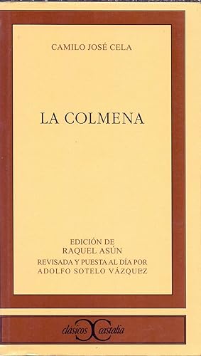 Image du vendeur pour LA COLMENA mis en vente par Libreria 7 Soles