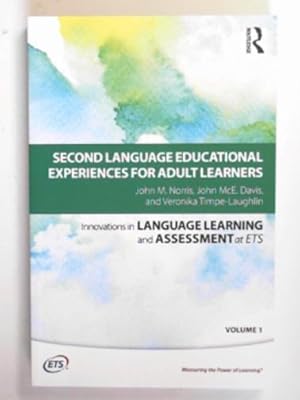 Image du vendeur pour Second language educational experiences for adult learners mis en vente par Cotswold Internet Books