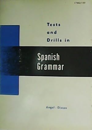 Bild des Verkufers fr Tests and Drills in Spanish Grammar. zum Verkauf von Librera y Editorial Renacimiento, S.A.