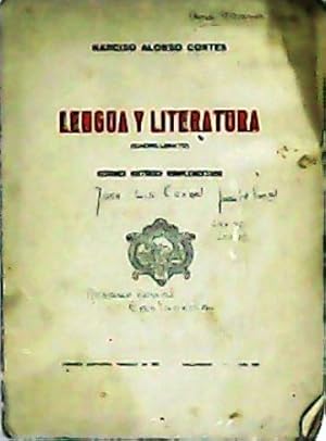 Imagen del vendedor de Lengua y literatura (Bachillerato). Resumen histrico complementario. a la venta por Librera y Editorial Renacimiento, S.A.