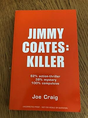 Seller image for JIMMY COATES: KILLER for sale by Happyfish Books