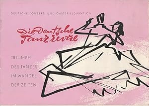 Bild des Verkufers fr Programmheft Die Deutsche Tanzrevue. Tausend Jahre Tanz 1959 zum Verkauf von Programmhefte24 Schauspiel und Musiktheater der letzten 150 Jahre