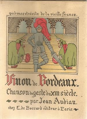 Seller image for Les aventures merveilleusses de Huon de Bordeaux - chanson de geste du XIIIe sicle for sale by Joie de Livre