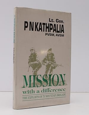 Bild des Verkufers fr Mission with a Difference. The Exploits of 71 Mountain brigade. NEAR FINE COPY IN DUSTWRAPPER zum Verkauf von Island Books