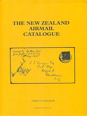 Imagen del vendedor de The New Zealand airmail catalogue a la venta por Librodifaccia