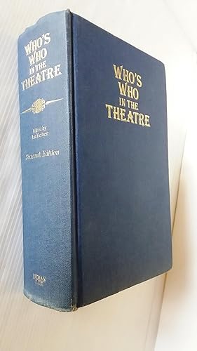 Who's Who in the Theatre 1977