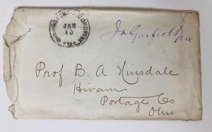 Autographed Envelope Addressed to B.A. [Burke Aaron] Hinsdale