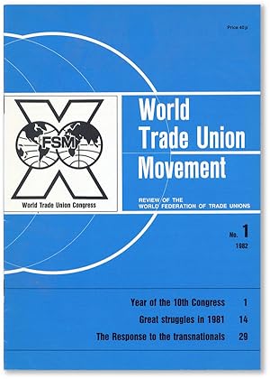 World Trade Union Movement: Review of the World Federation of Trade Unions, 1982: No. 1