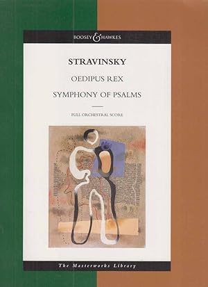 Immagine del venditore per Stravinsky. Oedipus Rex. Symphony of Psalms. Full Orchestral Score. venduto da Fundus-Online GbR Borkert Schwarz Zerfa