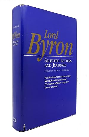 Image du vendeur pour LORD BYRON Selected Letters and Journals mis en vente par Rare Book Cellar