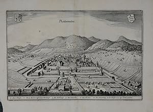 Reichenweyer (Riquewihr). Gesamtansicht. Kupferstich von Merian,