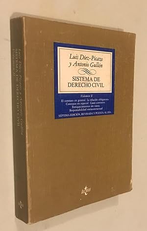 Seller image for Sistema de derecho civil, II for sale by Once Upon A Time