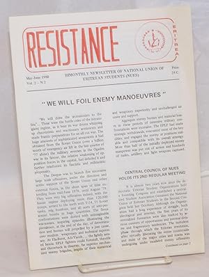 Resistance. Vol.2 no. 2 (May-June 1980)