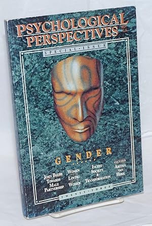 Bild des Verkufers fr Psychological Perspectives: #23; Gender, a special issue zum Verkauf von Bolerium Books Inc.