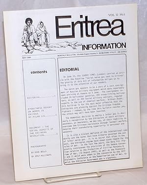 Seller image for Eritrea information. Vol. II no. 5 (May 1980) for sale by Bolerium Books Inc.