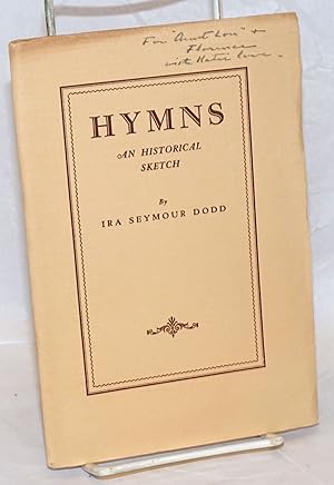 Seller image for Hymns: an historical sketch for sale by Bolerium Books Inc.