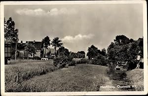 Foto Ansichtskarte / Postkarte Oostwold Groningen Niederlande, Hoofdweg