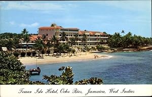 Bild des Verkufers fr Ansichtskarte / Postkarte Ocho Rions West Indies Jamaika, Tower Isle Hotel zum Verkauf von akpool GmbH