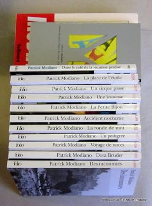 11 Werke in französischen Ausgaben. Paris, Collection Folio /Gallimard, ca. 1995-2010. Kl.-8vo. O...