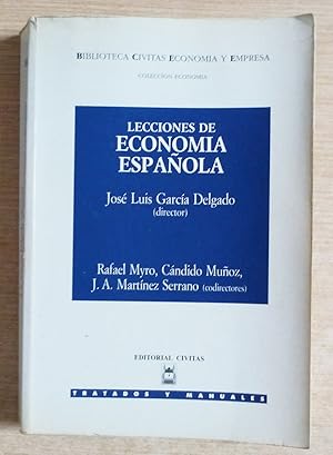 Imagen del vendedor de LECCIONES DE ECONOMIA ESPAOLA a la venta por Gibbon Libreria