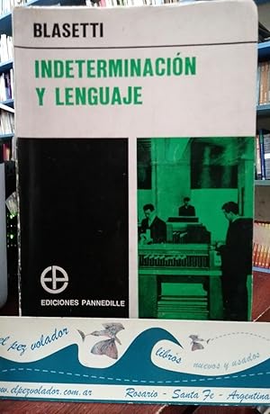 Seller image for Indeterminacin y Lenguaje for sale by Librera El Pez Volador