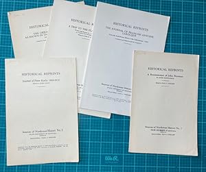 HISTORICAL REPRINTS, SOURCES OF NORTHWEST HISTORY - 5 SEPARATE PUBLICATIONS