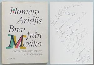 Brev från Mexiko. Dikter i översättning av Lasse Söderberg.